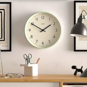 Jones Clocks ’The Jam’ Modern Colourful Wall Clock